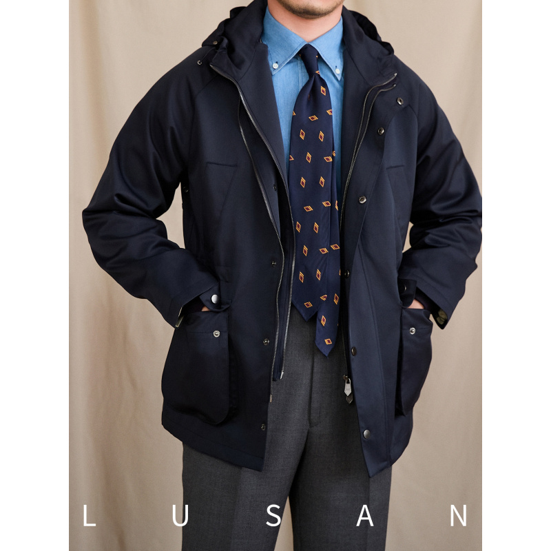 Outdoor Sport Waterproof Jacket - Mr. Lu San Italienische Retro Outdoor-Taillenjacke