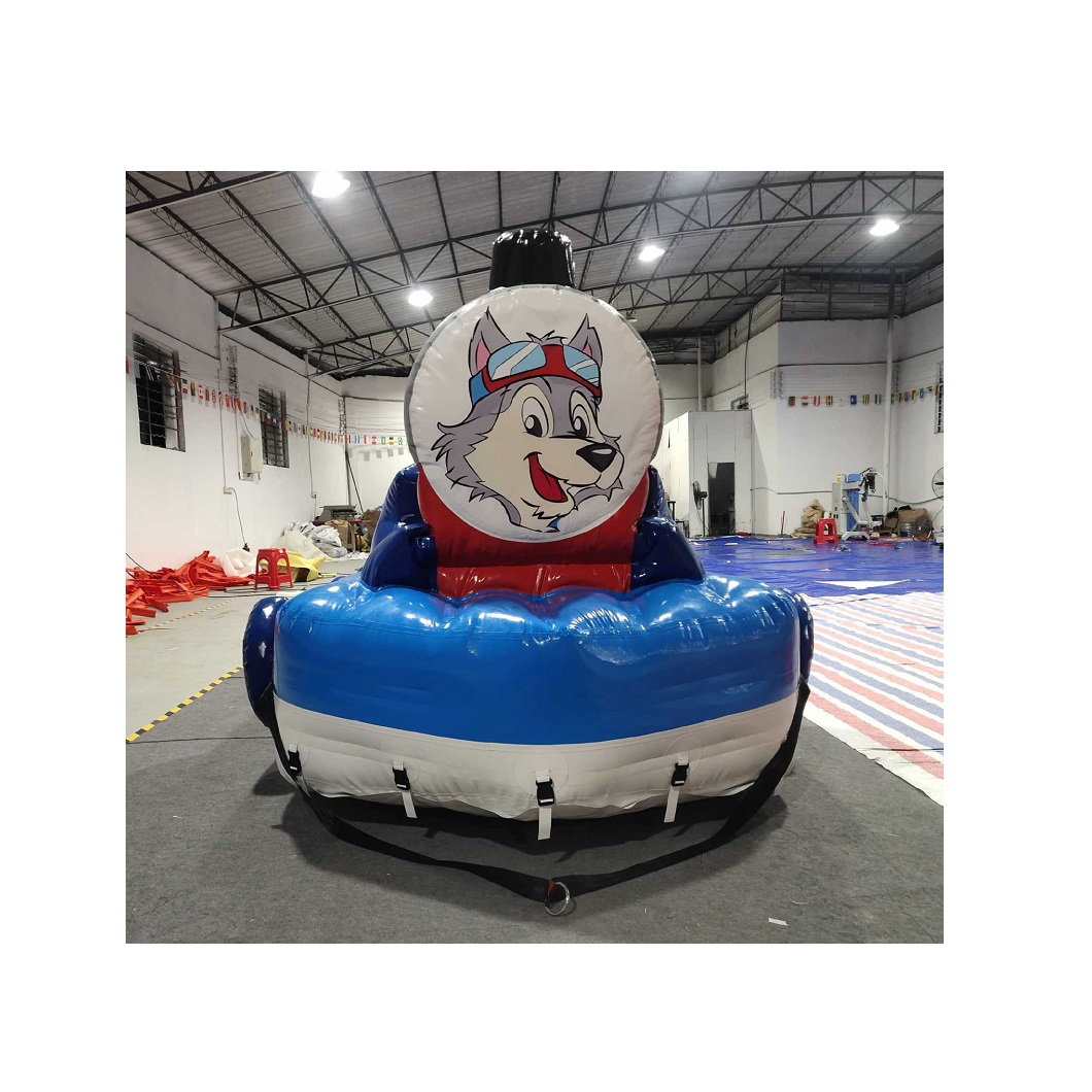 Outdoor Sport For Kids - Lustiges Outdoor-Sportspiel, aufblasbarer Schneeschlitten, Schneemobil für
