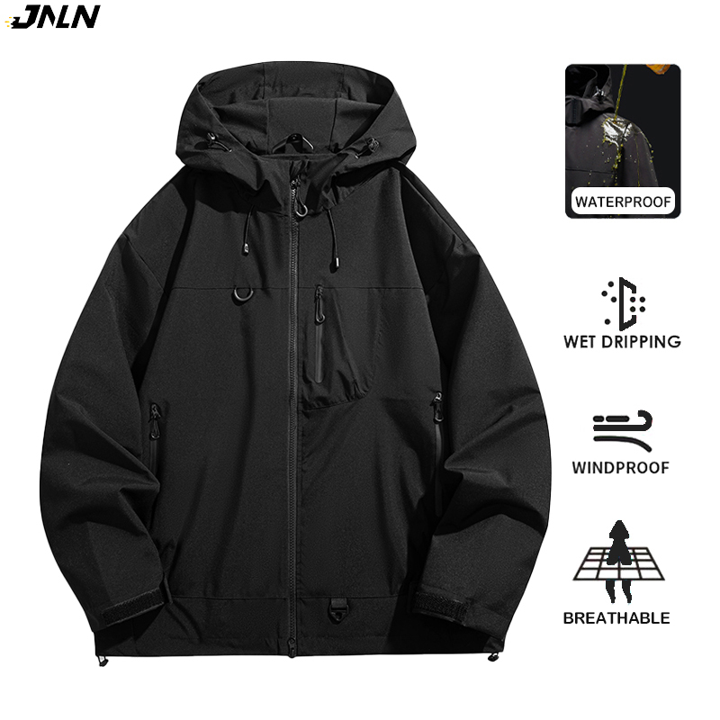 Outdoor Sport Waterproof Jacket - JNLN Unisex wasserdichte Windjacke Outdoor Sport