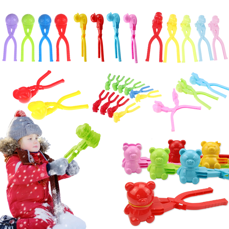 Outdoor Sport For Kids - 1PCS Schneemann Ente Dinosaurier Form Schneeball