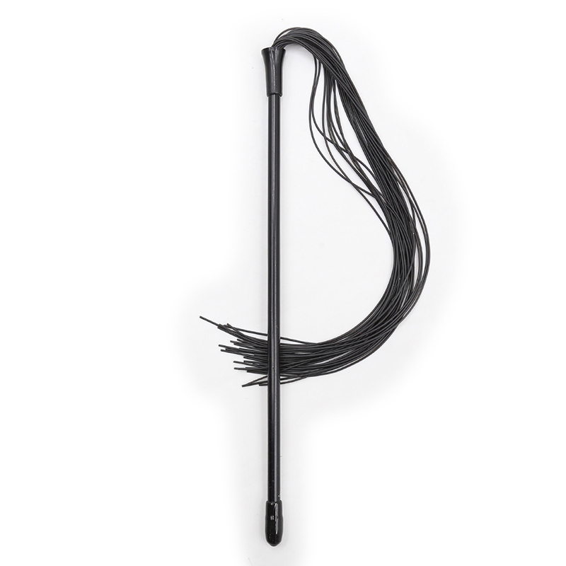 Riding Crop Dressage - 24cm Kunststoff griff 28cm Silikon Quasten