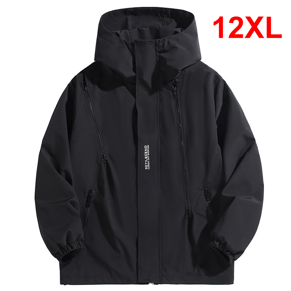 10XL 12XL Plus Größe Windjacke – Outdoor Sport Waterproof Jacket Bewertung und Preis