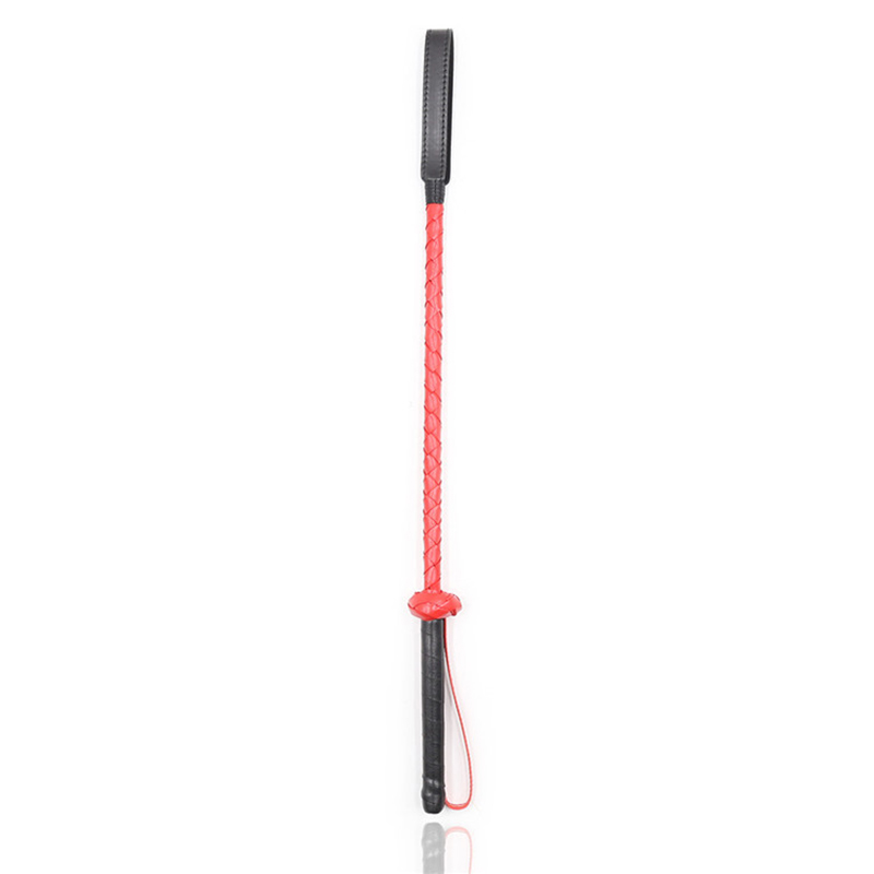 56cm rotes und schwarzes Leder – Riding Crop Dressage Bewertung und Preis
