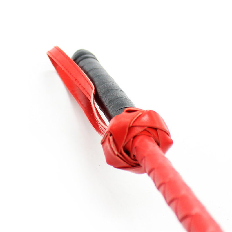 56cm rotes und schwarzes Leder – Riding Crop Dressage Bewertung und Preis
