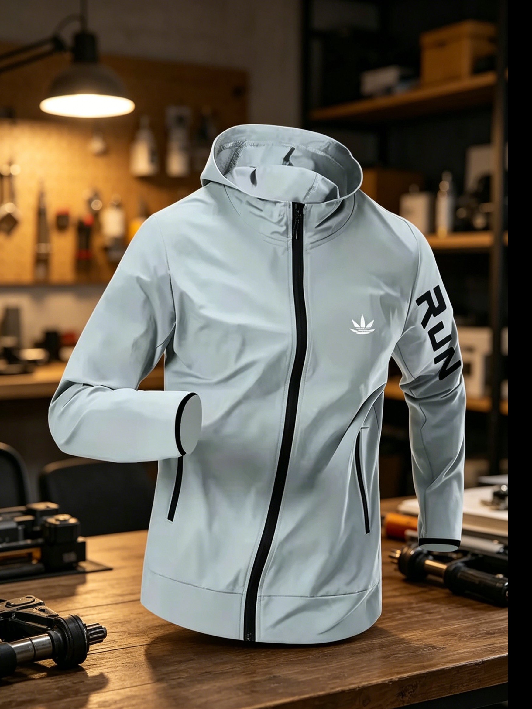 Herren Laufjacke mit Kapuze Wa – Outdoor Sport Waterproof Jacket Bewertung und Preis